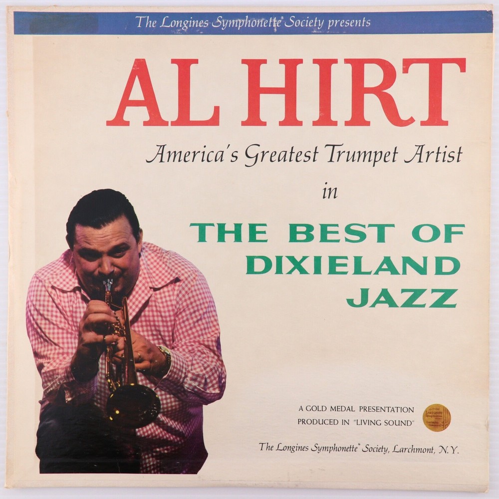 Al Hirt – The Best Of Dixieland Jazz 1968 PROMO Vinyl LP Record Longines LWCP 1